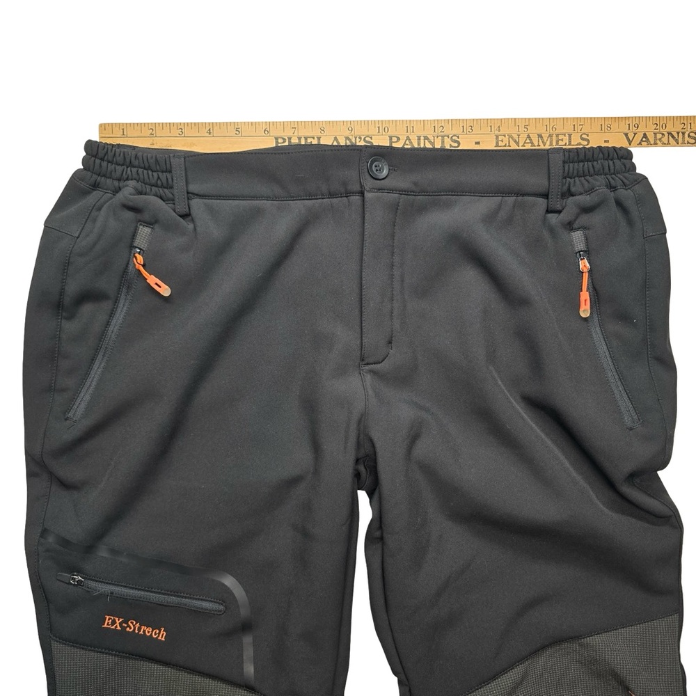 Postropaky Ski Pants Insulated Stretch Gray Women’s 18 Short Zip‎ Pockets - Picture 6 of 7